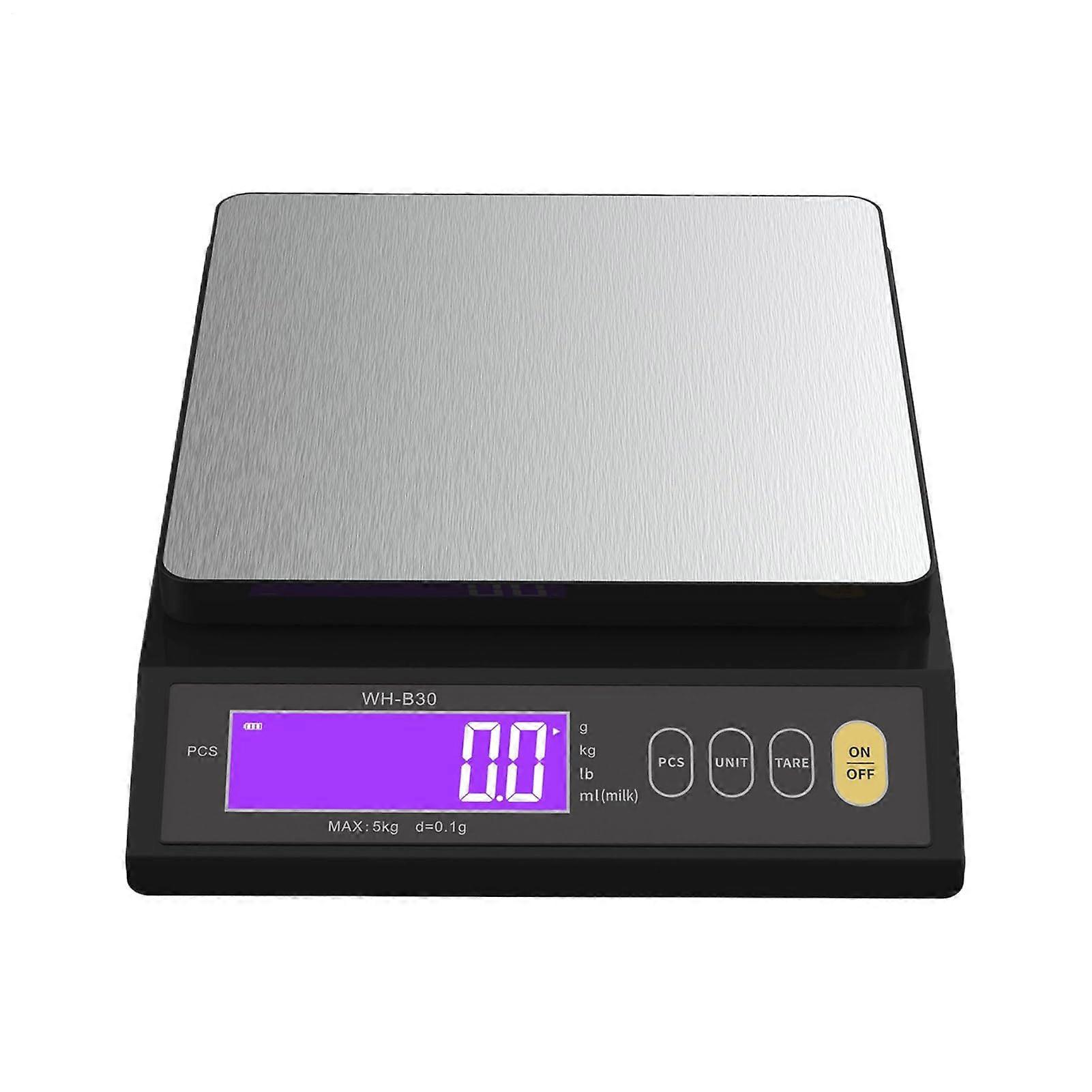 Digital Kitchen Scale with LCD Display,  Precision Food Scale 0.1g for Baking and Cooking