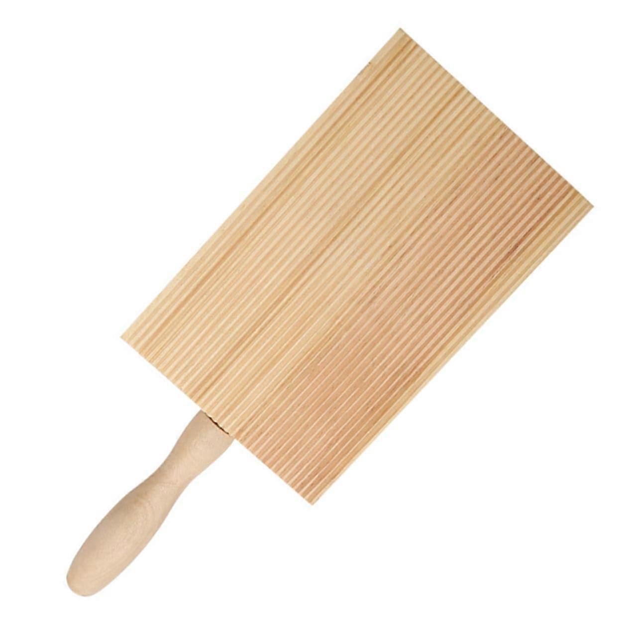 Wooden Gnocchi Board Pasta Making Tool Creates Authentic Texture Easy Clean SpaceSaving Design