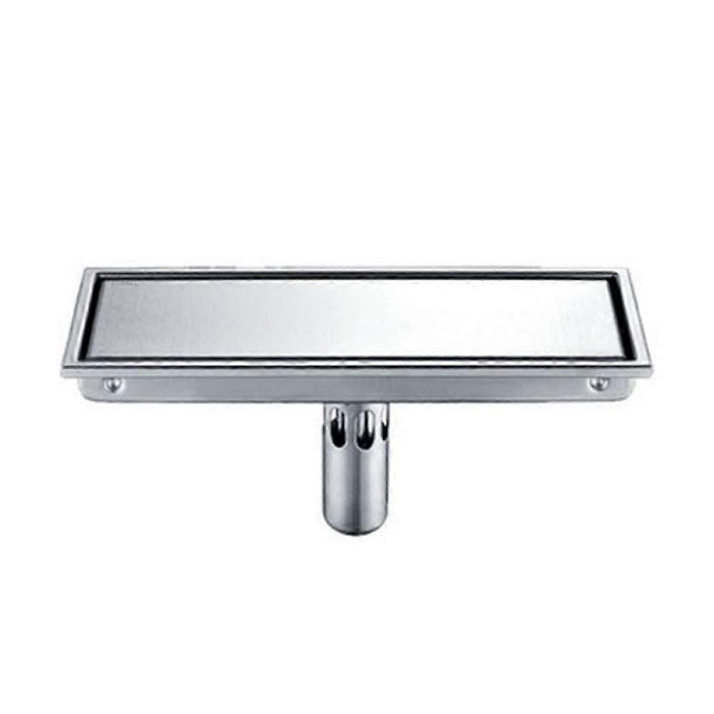 Stainless Steel Rectangular Floor Drain with Invisible AntiOdor Core for Bathroom