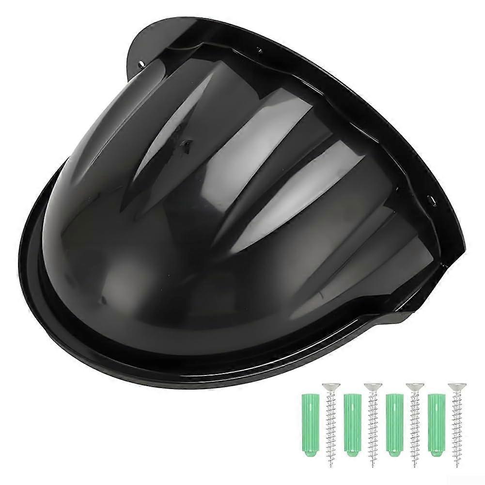 Outdoor Camera Cover Weatherproof Protector with UV Sunlight Shield and Dustproof Design, Black