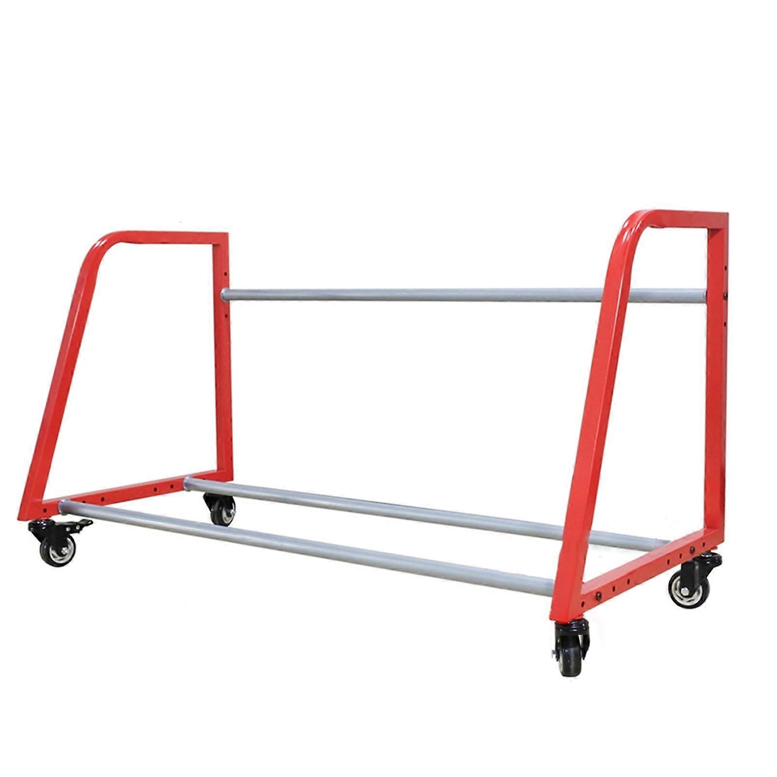 Heavy Duty Tyre Storage Rack with Wheels, Adjustable Tire Stand for Garage and Workshop