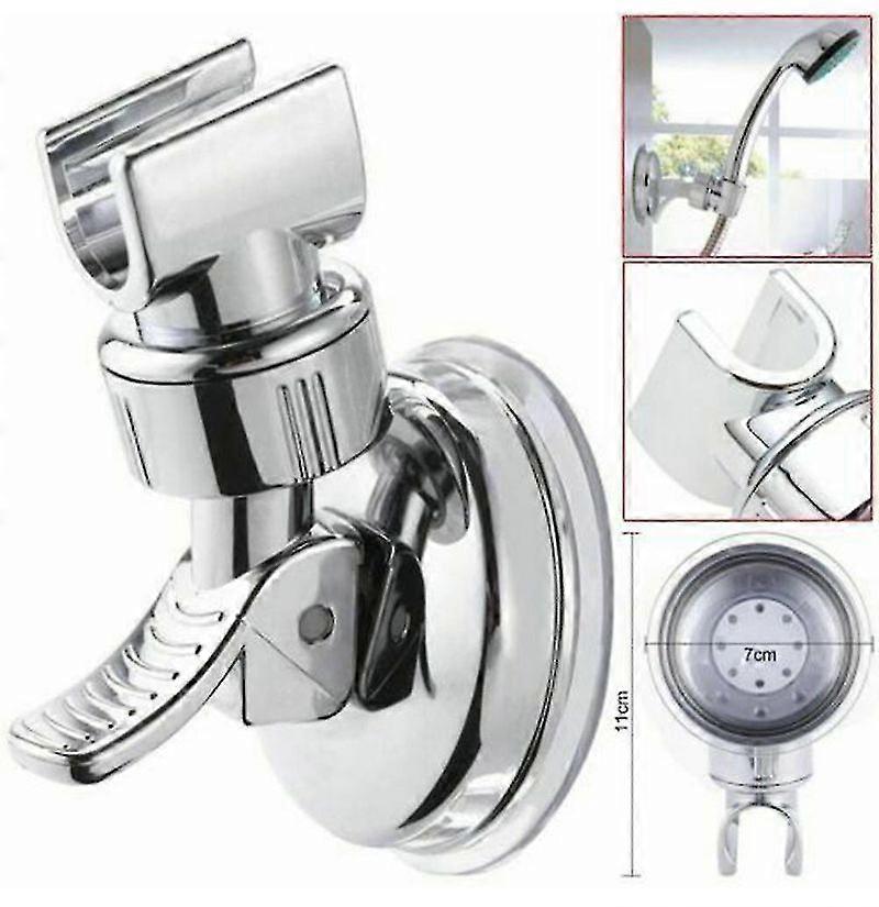 Bathroom Wall Mounted Suction Cup Shower Head Bracket Holder