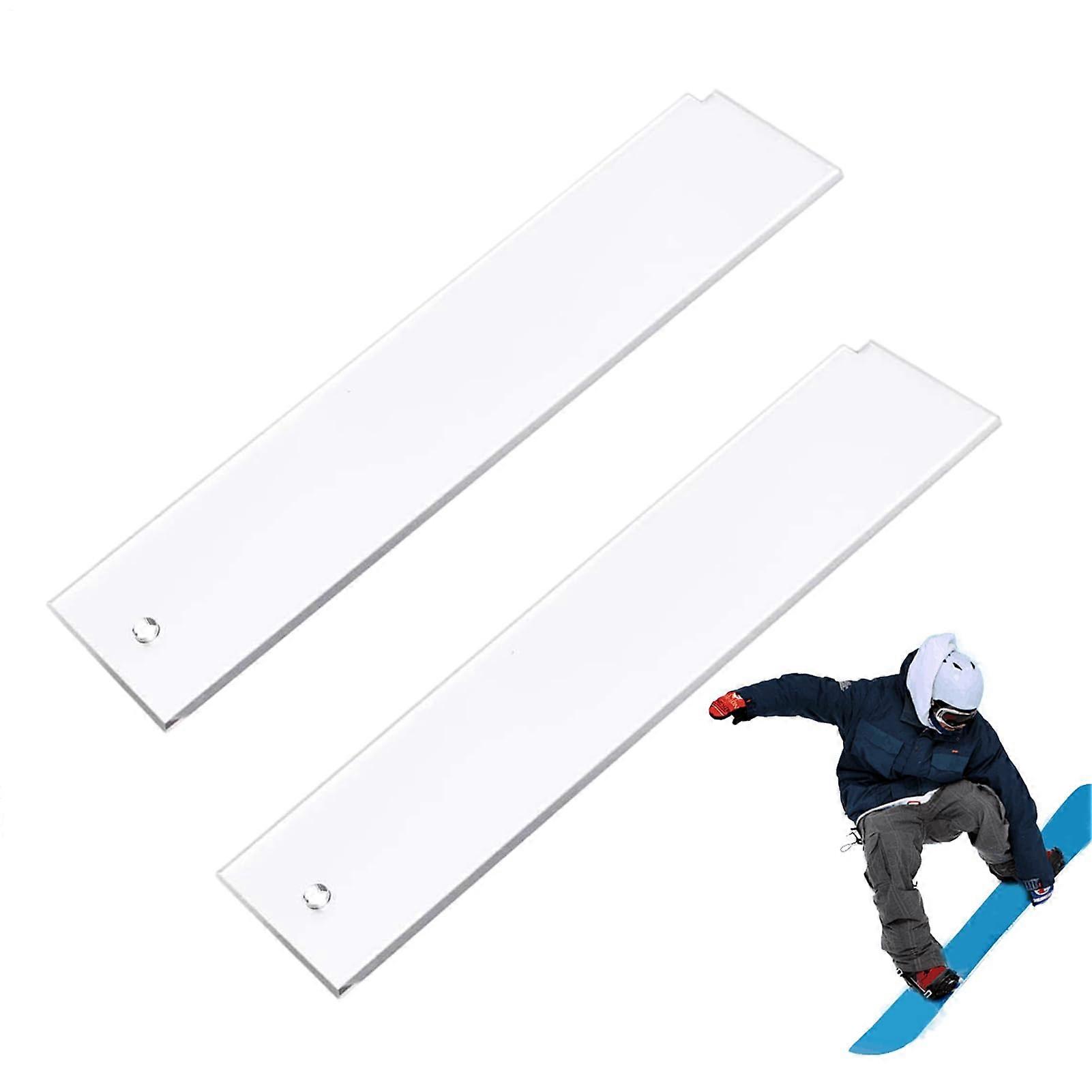 Heavy Duty Snowboard Wax Scraper and Surfboard Wax Remover with ScratchProof Precision