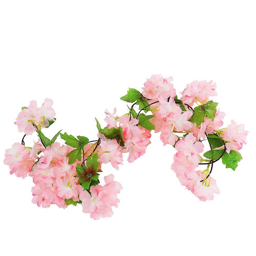 Simultion Rattan Artificial Flower for Wedding Decoration Pink