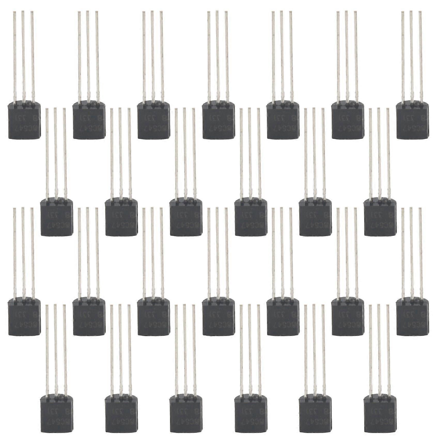 100pcs BC547 TO-92 NPN transistor