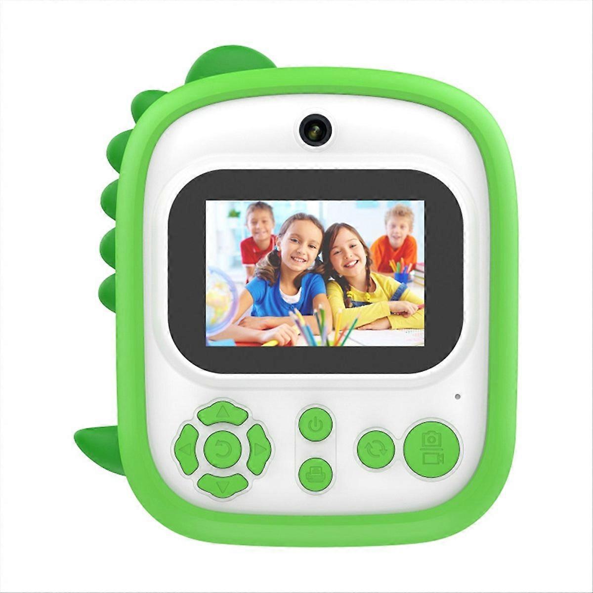 Kids Camera Mini Printer 2.4Inch Screen 12MP 1080P Video Camera B