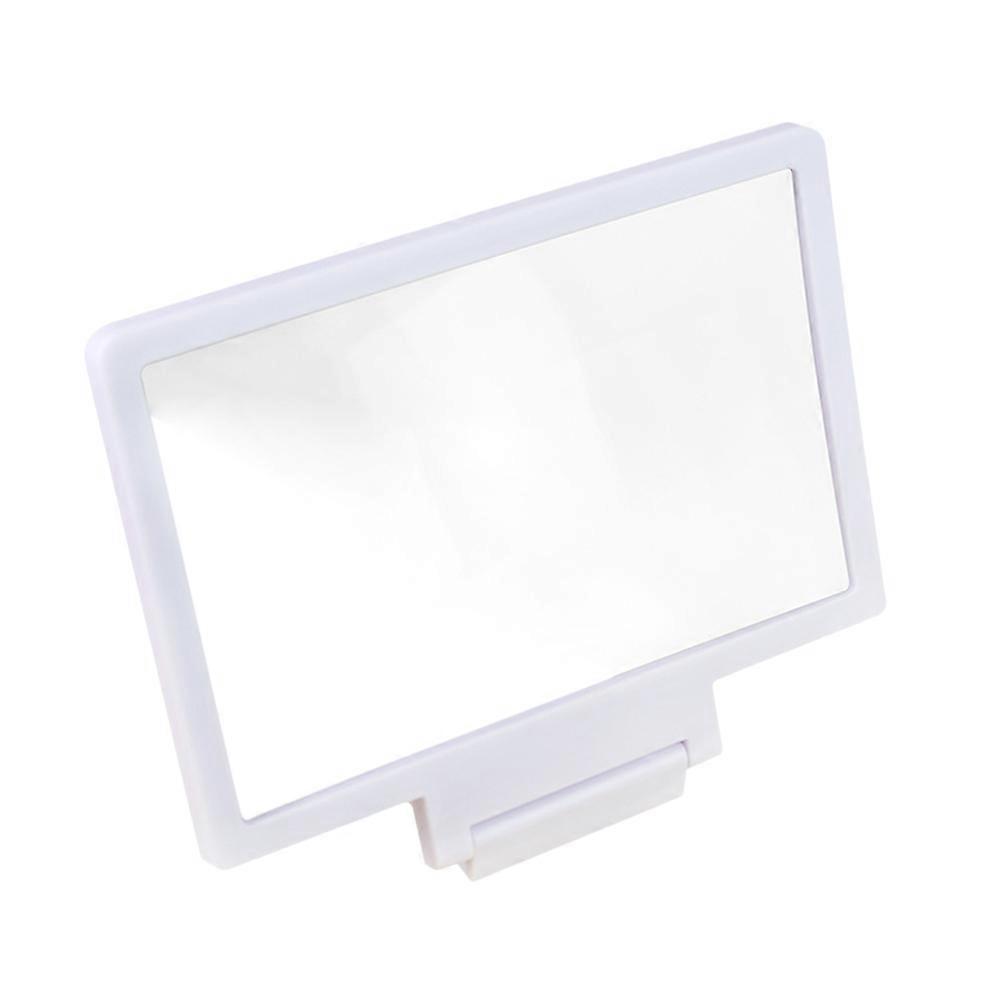Screen Magnifier Phone Bracket for Holding Use 3Pcs Multi Function White
