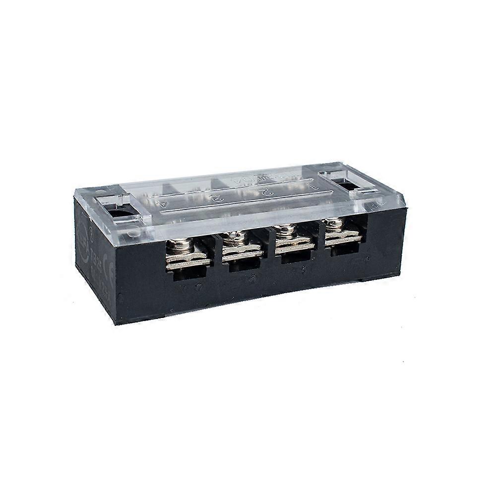 Screw Terminal Distribution Block Wire Connection Small Electrical Terminal Sets Black