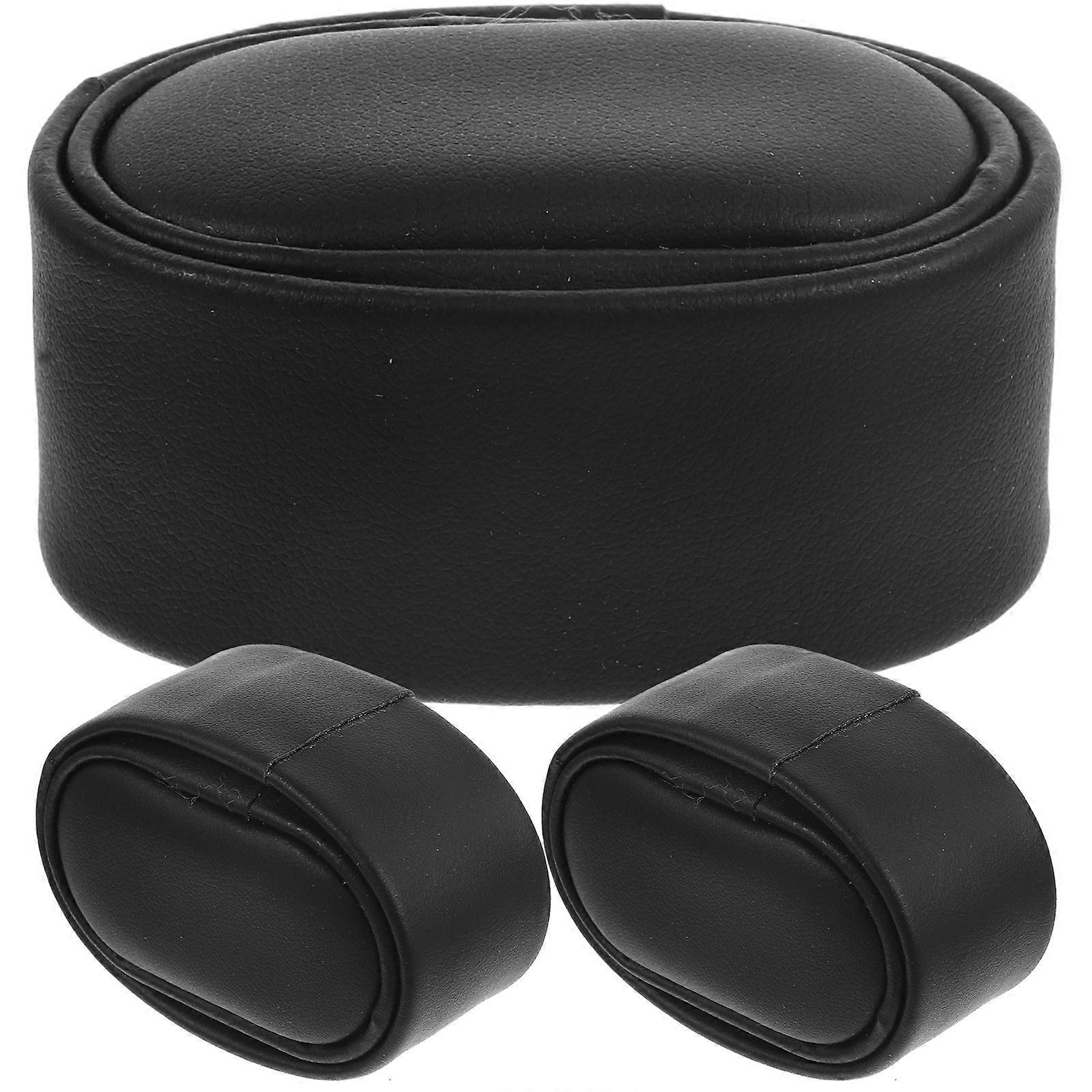 Small Watch Pillow Cushion for Display Black 3Pcs Set