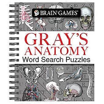 Juegos Mentales - Rompecabezas de Sopa de Letras de Anatomía de Gray (Juegos Mentales)
