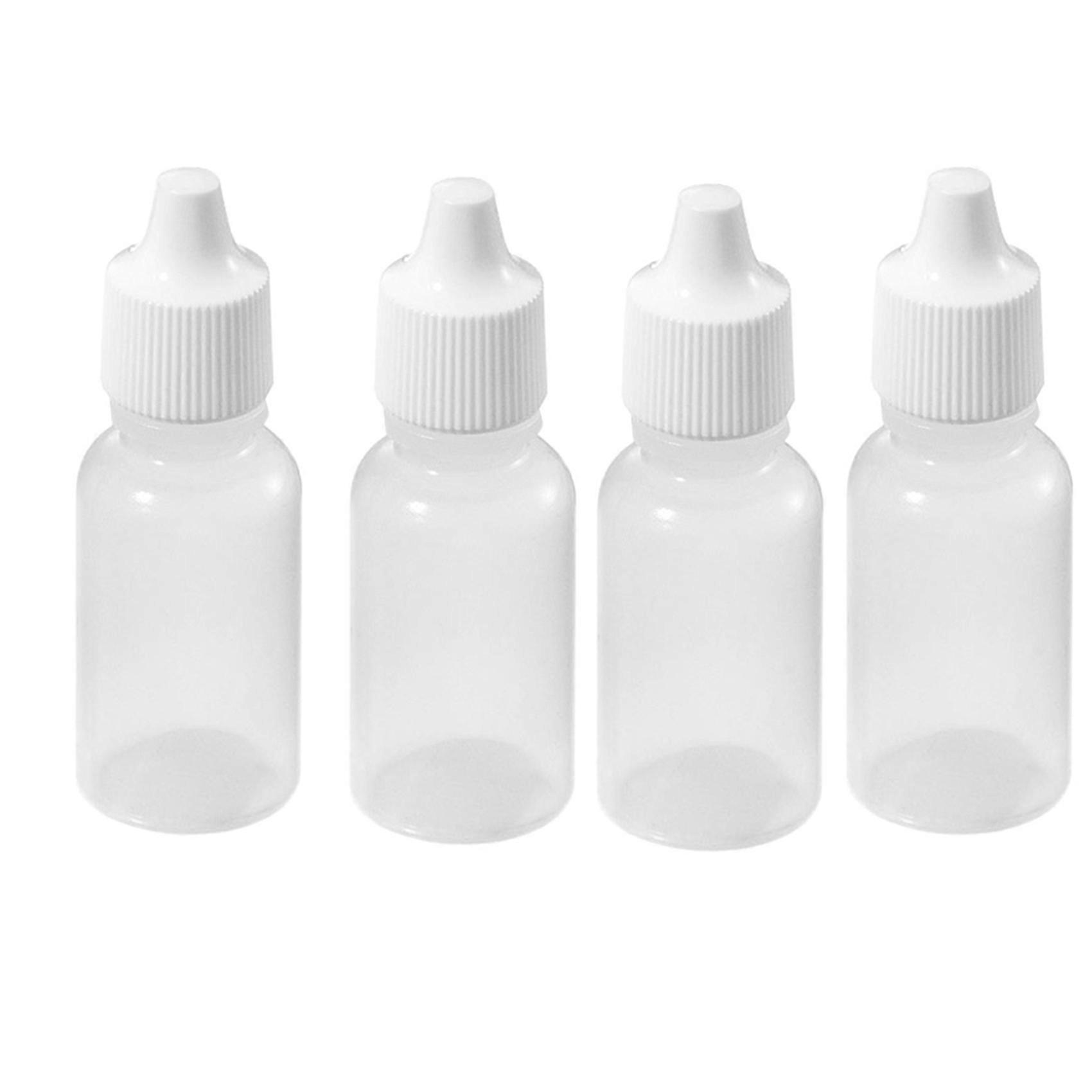 200pcs Empty Plastic Squeezable Dropper Bottles (20ml)