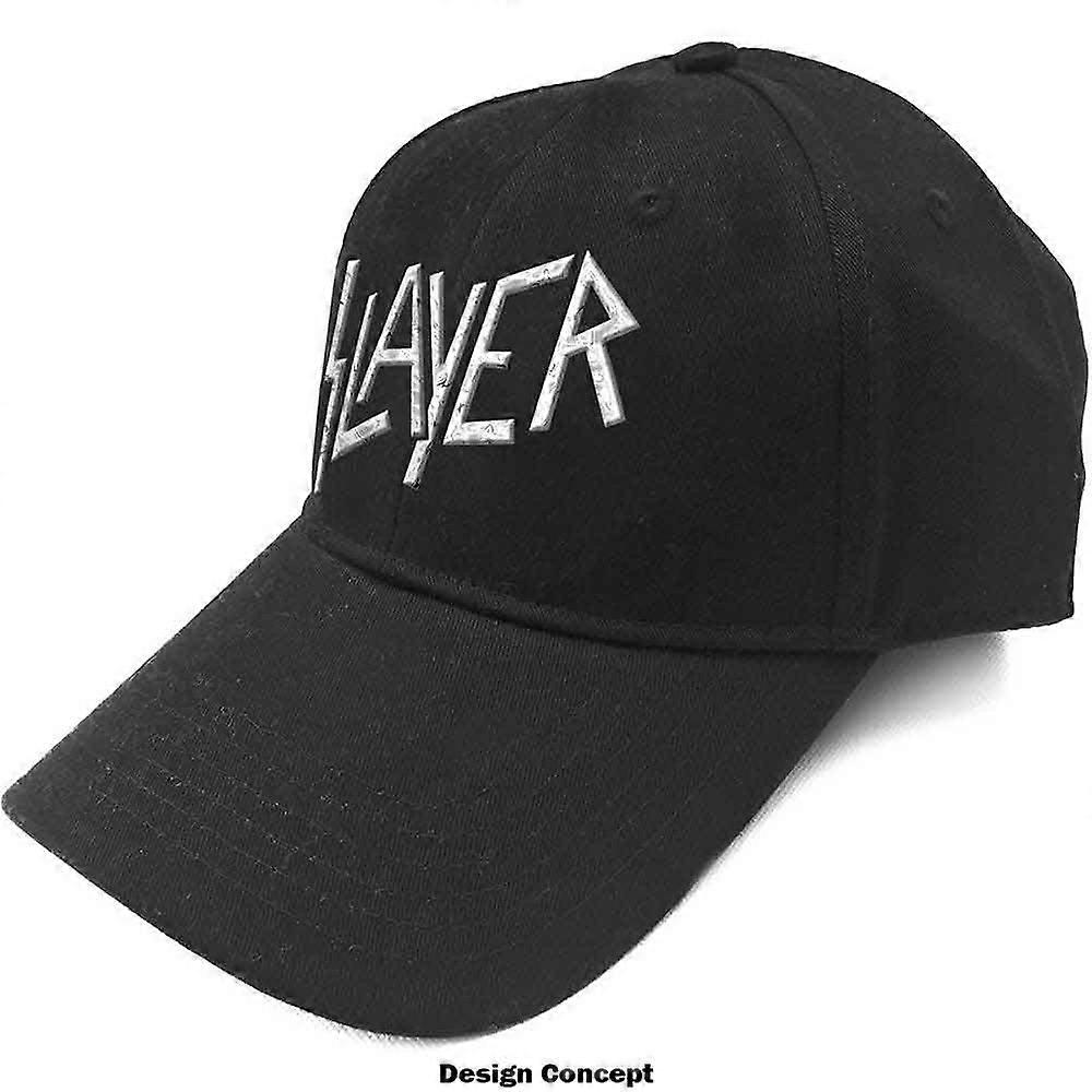 Slayer Sonic Silver Strapback Baseball Cap