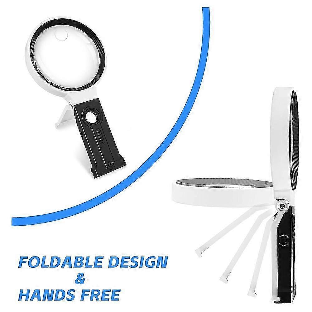 36 LED Light-Emitting Magnifier, Suitable for Elderly Reading