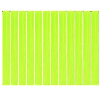 Reflektierendes Sicherheitsarmband Reflektierende Slap-Armbänder zum Reiten 60Pcs Pack