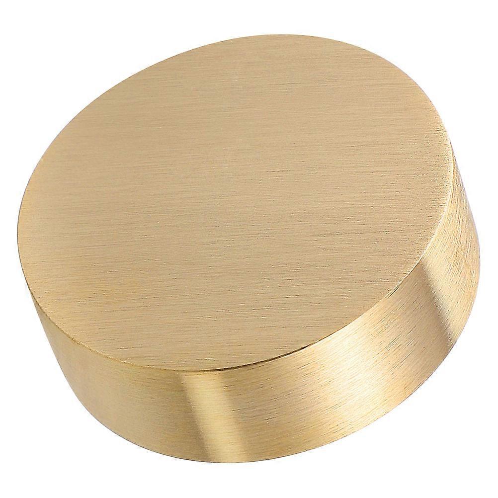 Brass Paperweight for Calligraphy with Creative Round Design