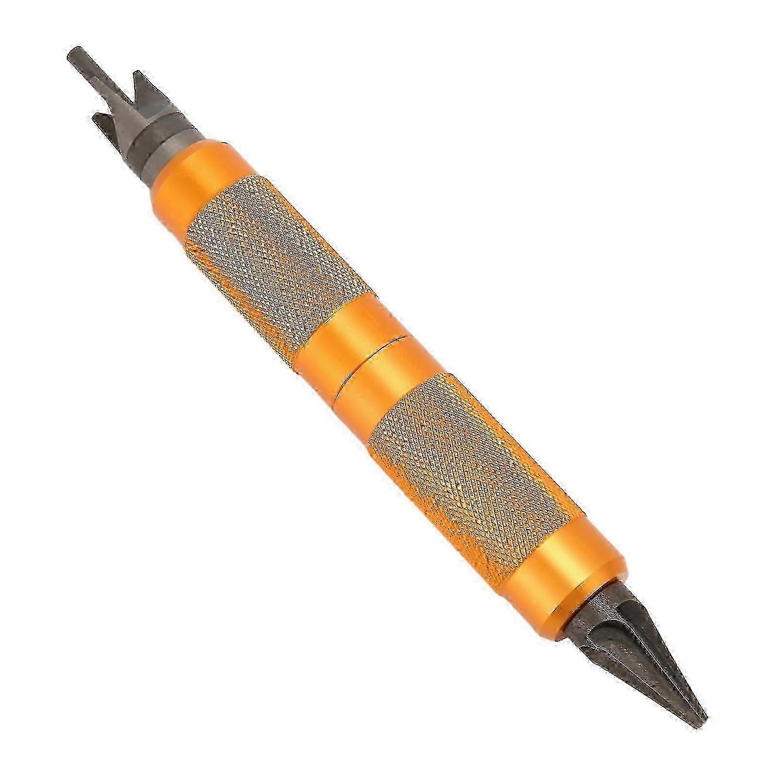 Double Ended Case Prep Steel Multitool - Sharpness, Skid Resistant - Reloading E