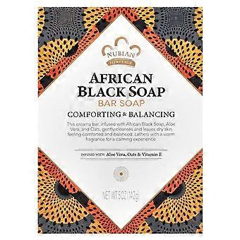 Nubian Heritage, African Black Bar Soap, 5 oz (142 g)
