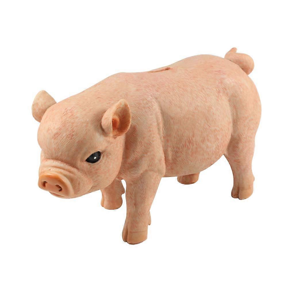 Spaarvarken, creatief roze ornament