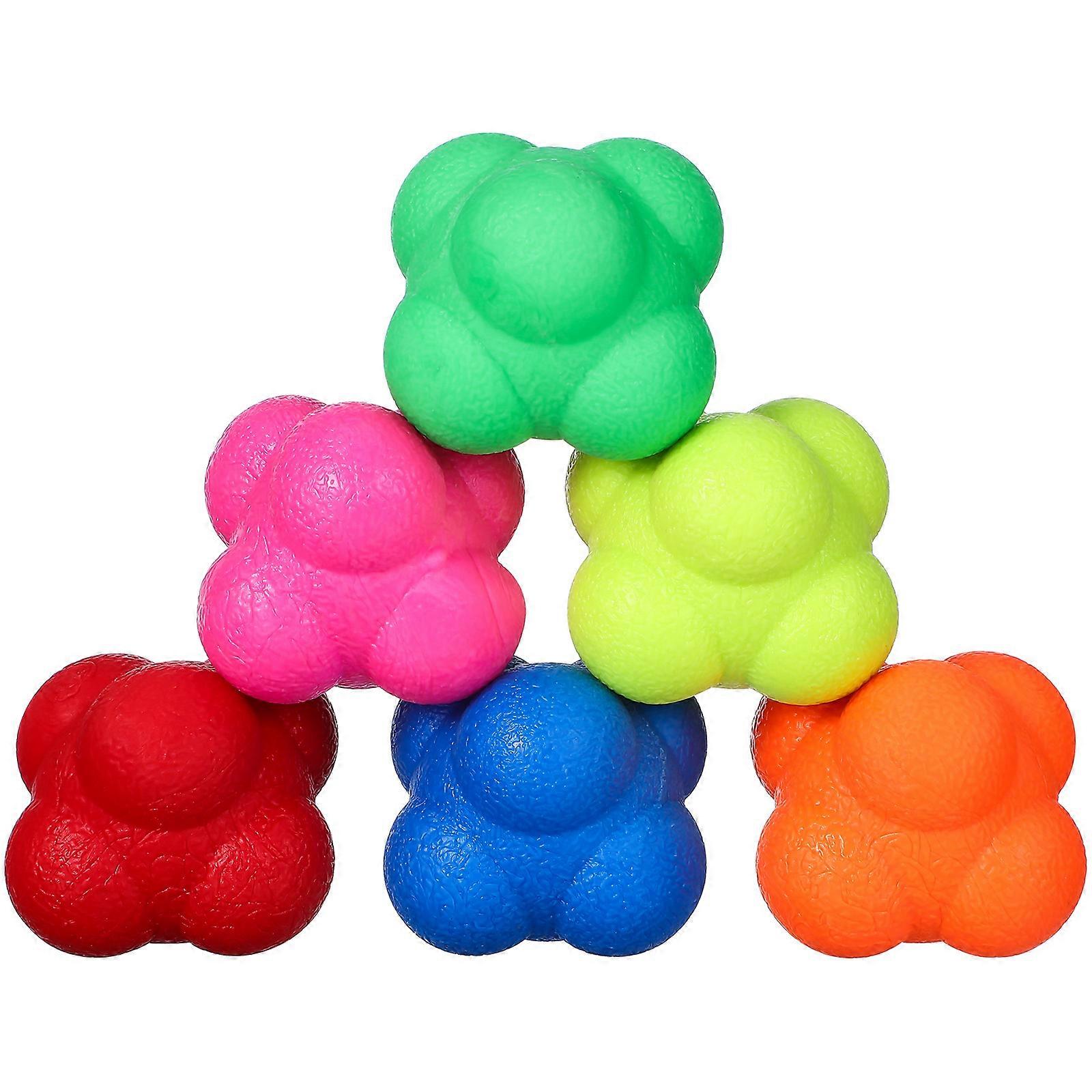 Agility Ball Reflex Ball for Training Use 18Pcs Assorted