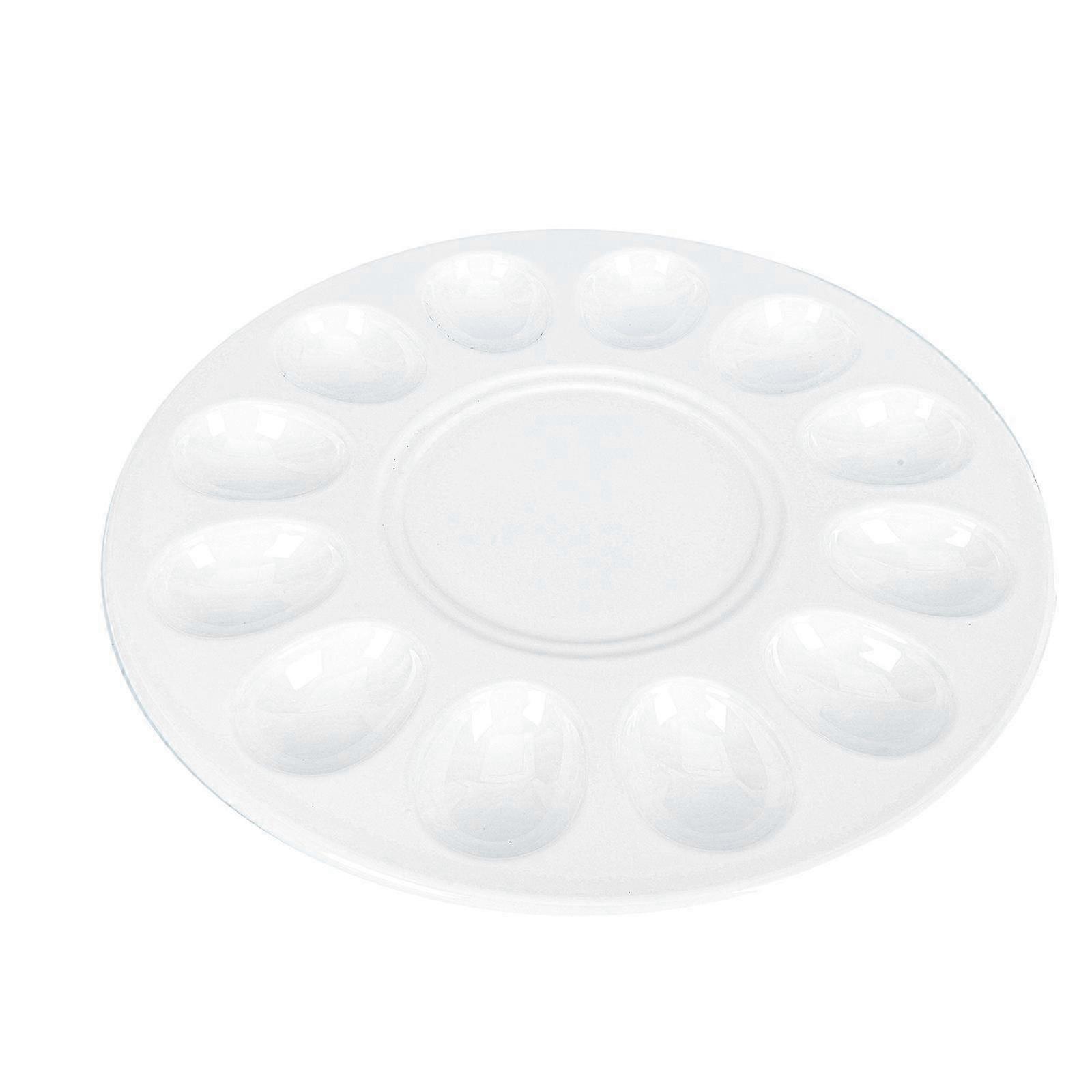 Deviled Egg Tray Ceramic Egg Plate for Kitchen Use with Twelve Eggs