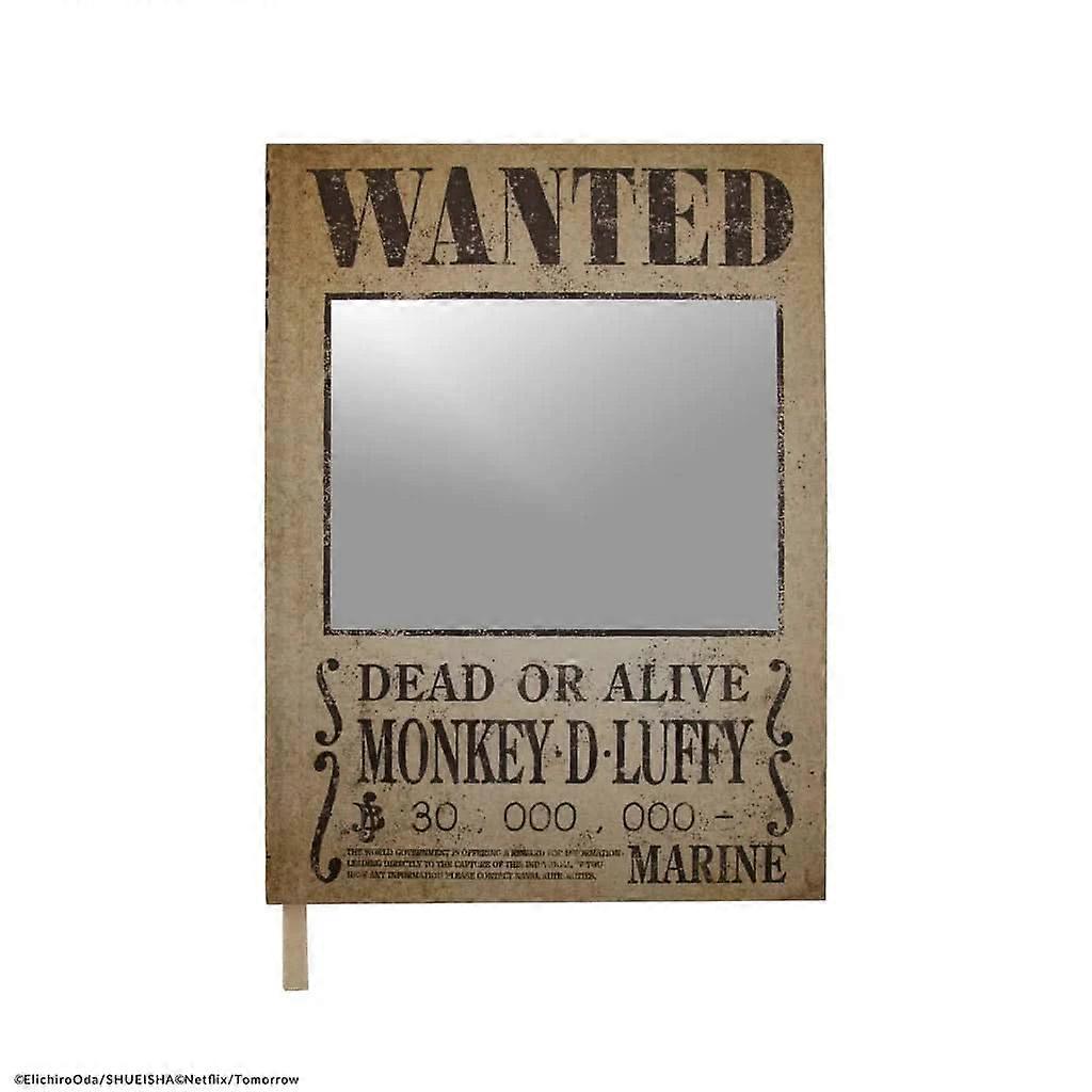 One Piece Wanted Mirror Notebook | Acotis