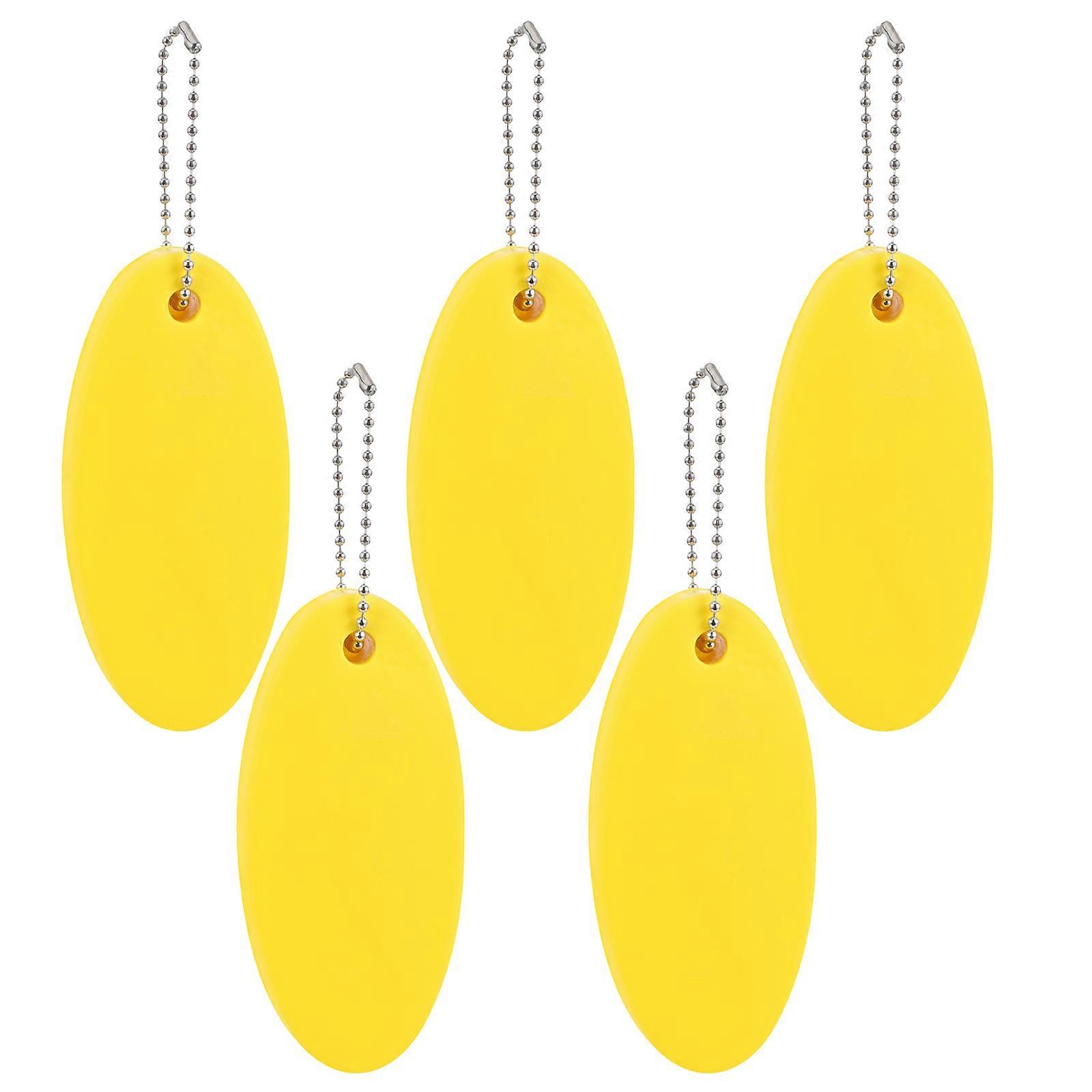 PU Floating Keychains Floating Key Holders for Outdoor Use 5Pcs Pack