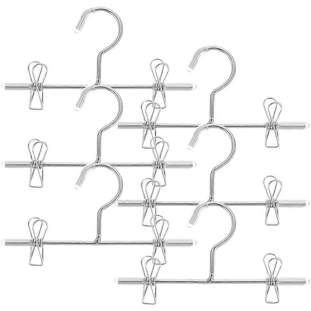 6Pcs Miniature Hangers Doll Clothes Hangers Doll Garment Hangers Mini Clothing Hangers