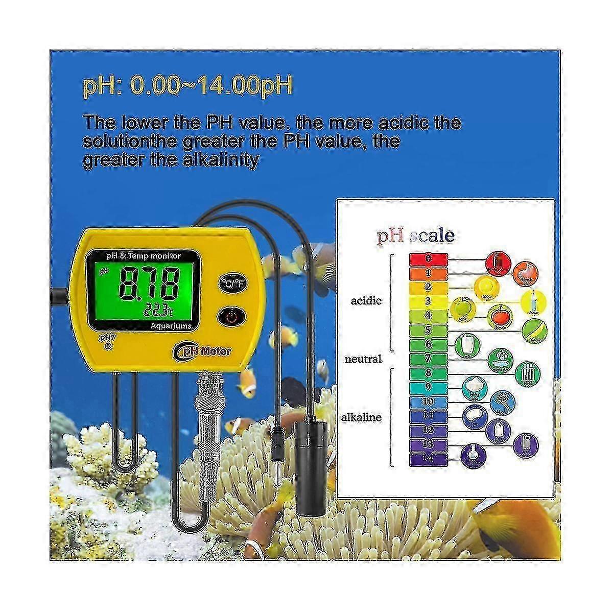 PH Testing Meter for Aquarium Water PH-991 with Durable Design