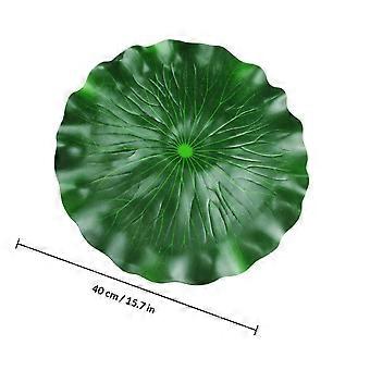 3Pcs Artificial Lotus Leaf Vivid Fishpond Lotus Leaf Fish Tank Decoration