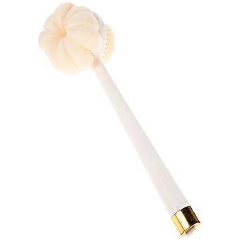 Double Side Bath Brush Back Scrubber Long Handle Bath Brush with Soft Bristle