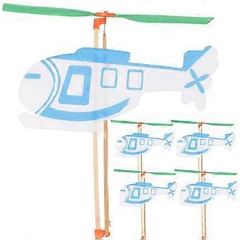 5 stuks vliegend vliegtuigspeelgoed voor kinderen helikopterspeelgoed creatief zweefvliegtuig speelgoed educatief vliegtuigspeelgoed