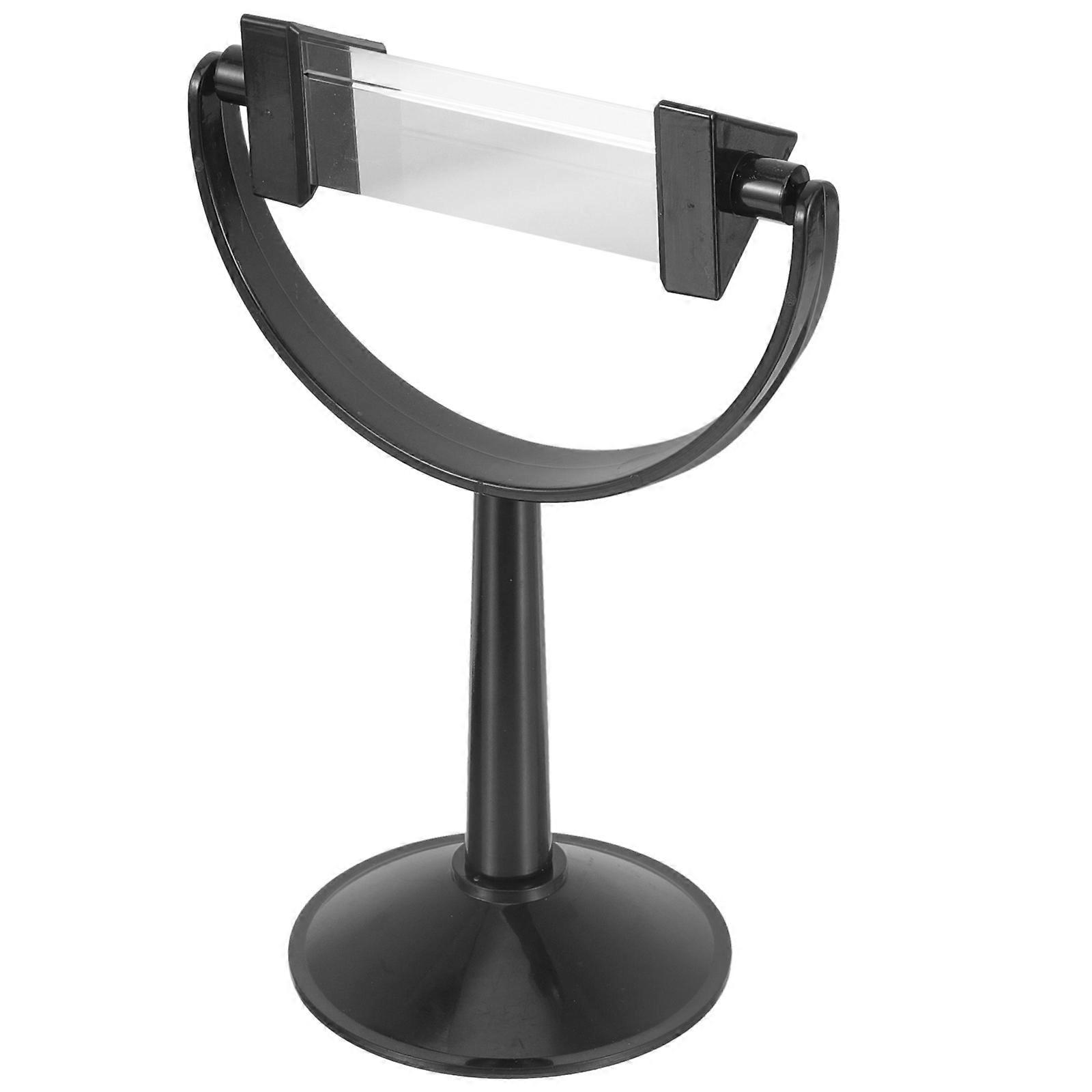 Optical Glass Triangular Prism Teaching Triangular Prism for Physics Light Spectrum with Stand