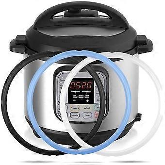 3 stuks siliconen afdichtring voor Instant Pot 6 qt, Insta Pot afdichtingen vervangende pakking 6 kwart Instapot afdichtring, food-grade siliconen voor IP-DUO60, I