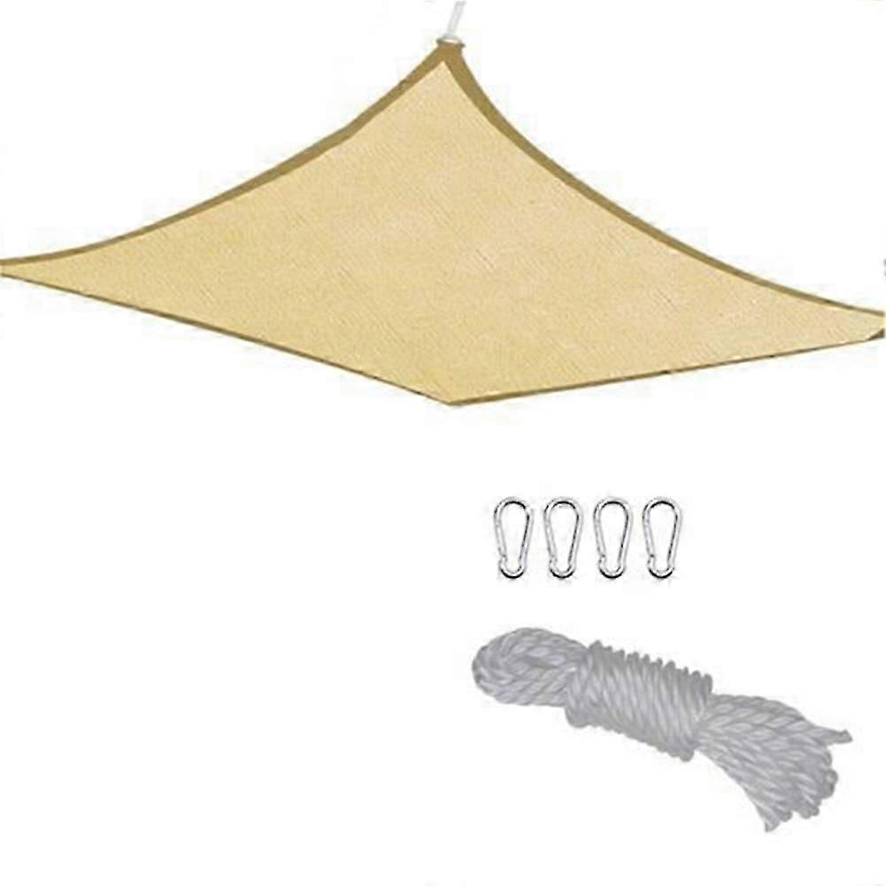 2x2 Meter Rectangular Square Shade Sail Outdoor Window Shade Sail Breathable Extra Large Shade