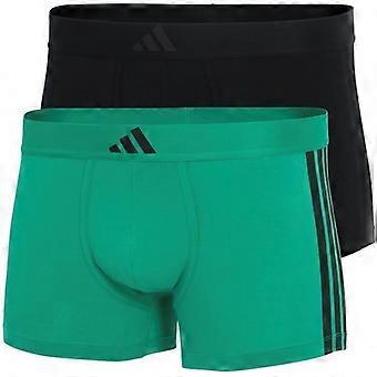 Adidas Mens Active Flex Cotton Boxer Briefs (Pack of 2)