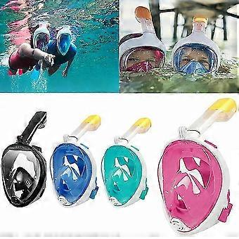 Snorkel Mask Anti Fog Full Face Swimming Diving Scuba Goggle Mask For Adult Kids