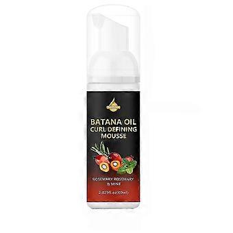 Batana Oil Locken-Definitionsmousse für lockiges Haar – Locken-Perfektion für welliges Haar, Lockenmousse, Haarmousse für lockiges Haar, Haarstrukturen