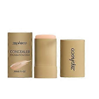 Zephoco Natural concealer foundation make-up Stick Moisturizing, Transparent, Natural Fit Facial Makeup Easy foundation make-up Stick