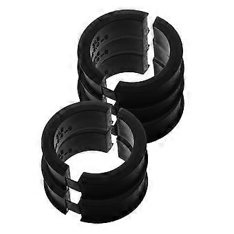 Bike Handlebar Gasket Spacer for Riding 5Pcs Silicone Stem Adapter Pads