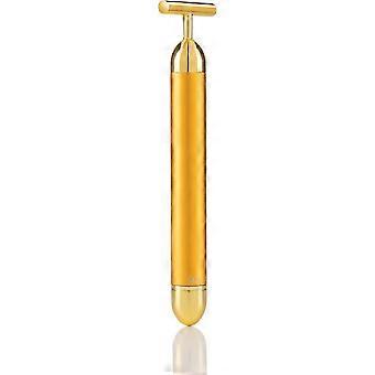 Elektrischer Gesichtsmassager, kabelloser Gesichtsroller mit Hochfrequenzvibrationen, wirkt effektiv auf Wangen, Wimpern, Papada und T-Zone.