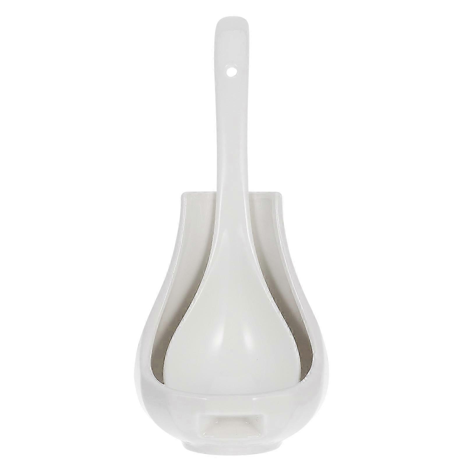 Large Serving Spoon With Raised Edges For Party 1Set