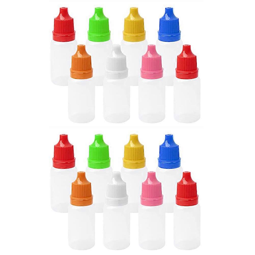 Empty Bottles for Storage Use 50Pcs Translucent Squeezable Dropper Bottles