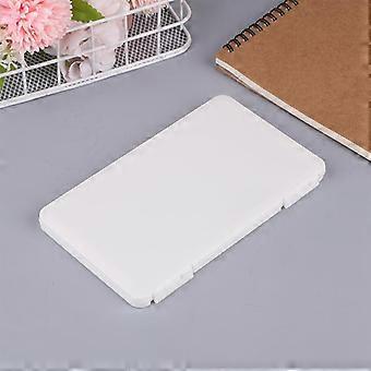1Pc False Eyelashes Dustproof Storage Box Snap Design High-Capacity Travel Empty Lashes Holder Case Lash Storage Display Organiz
