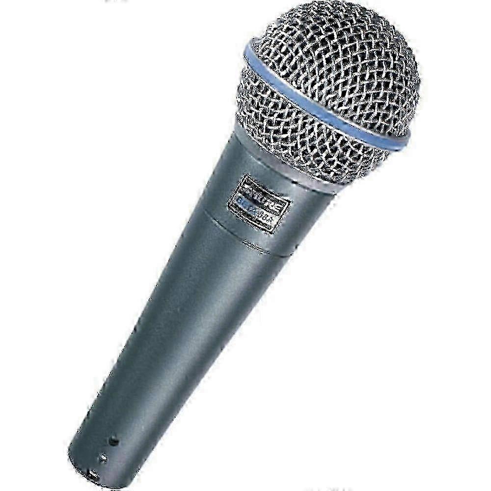 Shure BETA58A Vocal Microphone - Wired Dynamic Mic for Live Singing & Studio Recording