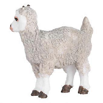 Ovelha de brinquedo, miniatura de ovelha, adorável modelo de animal de pasto, brinquedo infantil para coleção, decoração, presente para festa em família.
