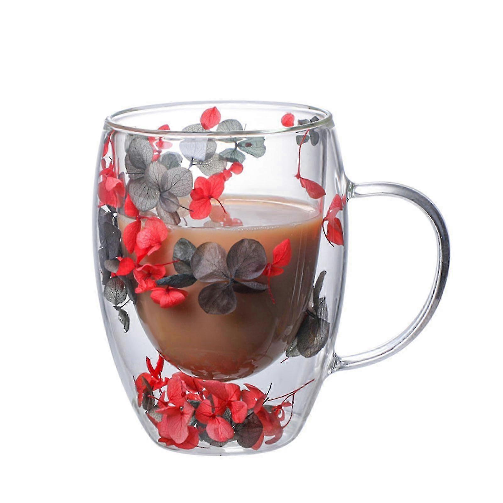 Double Wall Insulated Glass Mug