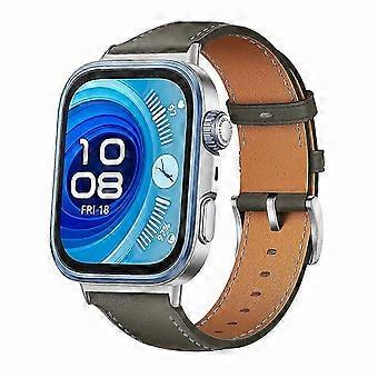 Ægte læderrem til Huawei Watch Fit 4 Pro-kompatible smartwatches