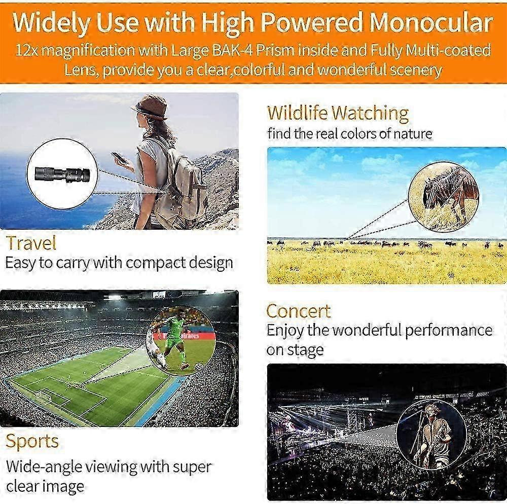 300x40 Compact Waterproof Monocular