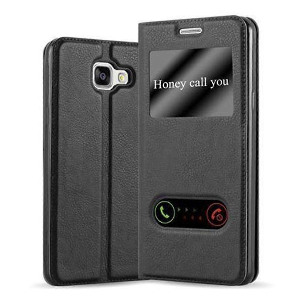 Case compatible with Samsung Galaxy A5 2016 - with 2 viewing windows