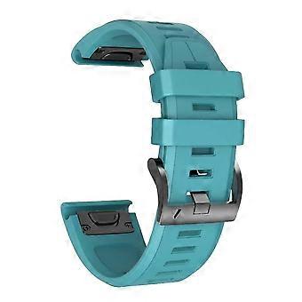 Watch Band 26 22mm Quick Release Silicone Strap for Garmin Fenix 6X Pro 5X Plus Enduro Mk1